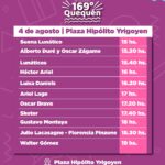 PLACA Aniversario Quequén viernes