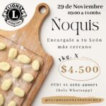 ñoquis Leones